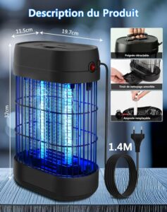 Lampe anti-moustiques