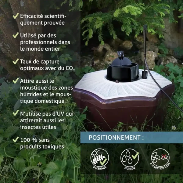 piège à moustiques pour l'extérieur